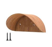 Porte-chapeaux en bois - Cintre de rangement pour chapeaux de cowboy | 25 x 10 cm - Porte-chapeau en bois avec style moderne, organiseur mural pour maison, entrée, chambre à coucher, placard, porte de