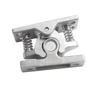 Porte chargée à ressort Easy Lock Stop Catch Release Clamp Camper Porte de bateau Ressort Pince de porte chargée à ressort Facile à installer (acier inoxydable)