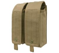 Porte-chargeurs Double Molle pour Pistolet, Magasins Tactiques Molle, Pochettes de Chargeur de Fusil, Étui en Tissu Oxford Imperméable pour Ceinture Tactique, Gilet Tactique et Harnais de Poitrine