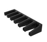 Porte-chargeurs pour Armes à Feu, Support Mural Magazines Pistolet, Montage Magnétique/vis, Rack Rangement pour 6 Chargeur AR-15