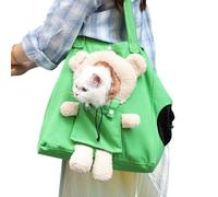 Porte-Chat Doux Gagnant - 35 x 16 x 34 cm Sac de Voyage Pliable, Sac de Ventilation, Transporteur Portable pour Chien, pour Chatons Chiots, Petits Animaux de Compagnie | Camping Parcours de Randonnée