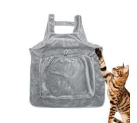 Porte-Chat en Écharpe Et Tablier | Sacoche À Taille Ajustable - Porte-Chat en Écharpe À Taille De Poche Réglable | pour Chiot Races Petites et Moyennes Toilettage et Soins des Griffes
