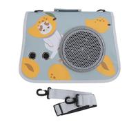 Porte-Chat en Forme de Capsule Spatiale, Sac à bandoulière pour Animaux de Compagnie en Cuir PU de Grande capacité avec Housse en Respirante, Sac à Main Transporteur pour (Tapez C)
