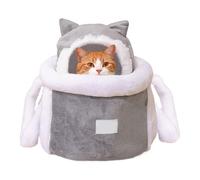 Porte-chat pour le devant - Design ouvert et sac à bandoulière chaud | Sac de transport pour chien avec design ouvert et chaleur, pour les voyages, le temps froid, la marche et le shopping