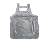 Porte-Chat Ventral | Sac en Polaire Corail avec Poche Ajustable - Transporteur pour Chat Portable en Polaire Corail - pour Le Soin des Griffes des Chiots Et Chatons Pendant La Promenade Le Voyage