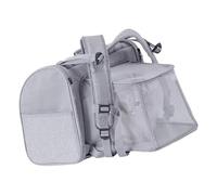 Porte-Chats multifonctionnels Compartiment Extensible Panneau en Mailles Poignée Ergonomique pour Les visites à l ' hôpital Promenades Quotidiennes Sacs à ergonomiques légers pour Chats