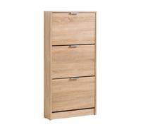 Porte Chaussures Étagère á Meuble Rangement 3 Niveaux Armoire Bois Homestyle4u