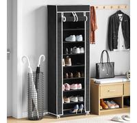 Porte-chaussures Etagères 162x57x29 cm Brun Armoire à Chaussures Salon vidaXL