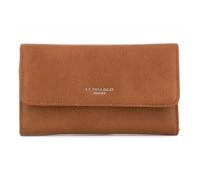Porte Chéquier Femme en Cuir Souple - Flora Co Paris - Camel