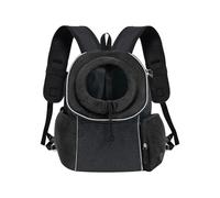 Porte-chien pour la poitrine - Porte-animal avant sûr | Sac de transport portable pour chaton - Sac de transport respirant pour animal de compagnie - Sac de transport réglable pour animal de compagnie