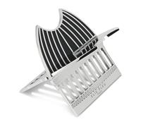 porte cigare de poche "el capitolio" argenté elie bleu etui cuir bleu