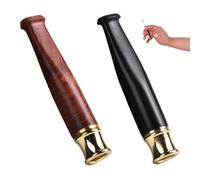 Porte-Cigarette Bois 2 pcs Porte-Cigarette Portable fume-cigarette porte cigarette homme Convient aux Cigarettes Regular,Support Amovible Facile à Nettoyer,Fait à la Main à Partir