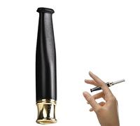 Porte-Cigarette Bois, Fume-cigarette, portable réutilisable, convient aux cigarettes Regular, finition lisse, fait à la main