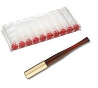 Porte-cigarette Denicotea Lady Brun avec éjecteur No 20205 + 10 filtres