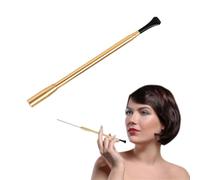 Porte-cigarette, Porte-cigarettes pour femmes, Long porte-cigarettes extensible, porte-cigarettes vintage, Accessoires de déguisement Cosplay pour la décoration de fête de carnaval, Or