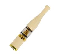 Porte-cigarettes brun à motif de corne de vache Filtre à tabac réutilisable et propre avec multi-filtrage pour cigarettes standard Ø8mm, cigarettes fines Ø6mm et Ø5mm