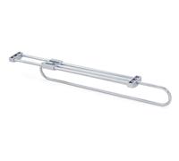 Porte cintre extensible peint en aluminium chromé longueur 450 mm EMUCA 6210625