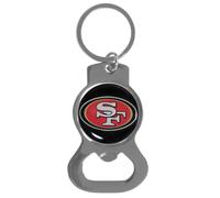 Porte-cl s d capsuleur NFL Siskiyou Sports Fan Shop San Francisco 49ers Taille unique Couleur de l' quipe Noir