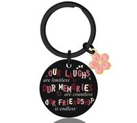 Porte-cl¿¿s d'amiti¿¿ ¿C Cadeaux personnalis¿¿s pour la Galentine, porte-cl¿¿s en m¿¿tal r¿¿sistant, accessoires d'amiti¿¿ ¿¿l¿¿gants