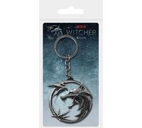 Porte-clÃ© 3D mÃ©tal enfant Pyramid The Witcher - Swallow And Star ArgentÃ© TU