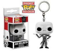 Porte nfant Funko Pocket Pop Nightmare before Christmas Jack Skellington Blanc 4 cm