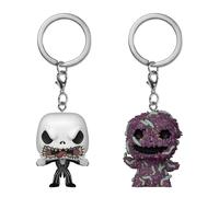 Funko Porte-clés Pop! The Nightmare Before Christmas 2pk - Jack & Oogie - Vinyle