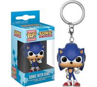Porte unko Pocket Pop Sonic With Ring Bleu TU