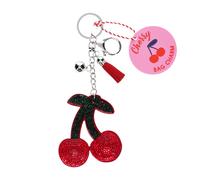 Porte-clÃ© Rex London Cherry Rouge 17,7x7x1,3 cm