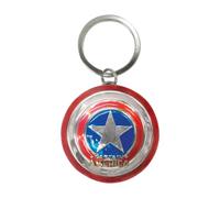Porte-clÃ© World Trade and Technologies Avengers 2 Captain America - Shield Metallique 67421/180 Rouge TU