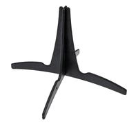 Porte-clarinette en Plastique à Quatre Pieds Détachable Portable Noir | Rangement Compact dans L’étui, Appui Stable Antidérapant, pour Élèves et Musiciens, Intérieur Salle de Musique