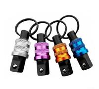 Porte-clé à tige hexagonale à changement rapide, adaptateur autobloquant pour perceuses électriques, extensions d'embouts et douilles (C)