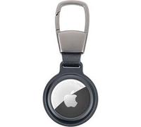 Troika Porte-clés Coque Apple AirTag — Aluminium, mousqueton flexible, découpe magnétique — Noir