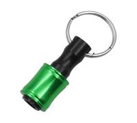 Porte-clé avec tige d'extension hexagonale pour tournevis, porte-embout à changement rapide, porte-foret, adaptateur de douille porte-clés