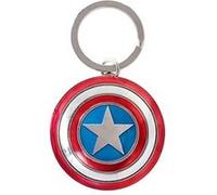 Porte clé avengers 2 captain america bouclier metallique Gris