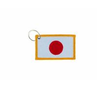 Porte Cle Cles Clef Brode Patch Ecusson Badge Drapeau Japon Japonais
