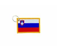 Porte Cle Cles Clef Brode Patch Ecusson Badge Drapeau Slovenie Slovene
