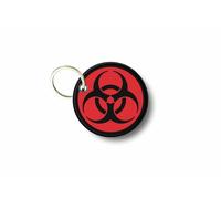 Porte Cle Cles Clef Brode Patch Ecusson Biker Outbreak Biohazard Zombie R4