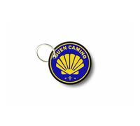 Porte Cle Cles Clef Brode Patch Ecusson Buen Camino Saint Jacques Compostelle
