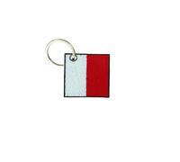 Porte Cle Cles Clef Brode Patch Ecusson Drapeau Maritine Lettre H Hotel