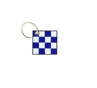 Porte Cle Cles Clef Brode Patch Ecusson Drapeau Maritine Lettre N November