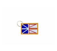 Porte Cle Cles Clef Brode Patch Ecusson Drapeau Terres Neuves Et Labrador Canada