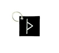 Porte Cle Cles Clef Brode Patch Ecusson Drapeau Vinland Odin Viking Troll