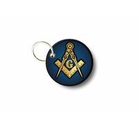 Porte Cle Cles Clef Brode Patch Ecusson Franc Macon Maconnerie Masonic Biker