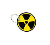Porte Cle Cles Clef Brode Patch Ecusson Morale Anti Nucleaire Radiation Zombie