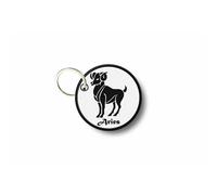 Porte Cle Cles Clef Brode Patch Ecusson Signe Zodiaque Aries Bellier