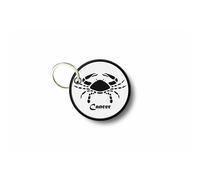 Porte Cle Cles Clef Brode Patch Ecusson Signe Zodiaque Cancer