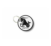 Porte Cle Cles Clef Brode Patch Ecusson Signe Zodiaque Capricorne