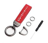 Porte-Clé de Voiture pour Infiniti Q50L M25 QX70 L60 FX35 ESQ, Porte Clé de Mode Porte Clef Keyring Pendentif, Accessoires de Voiture,OneSize-B