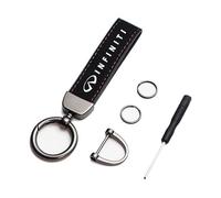 Porte-Clé de Voiture pour Infiniti Q50L M25 QX70 L60 FX35 ESQ, Porte Clé de Mode Porte Clef Keyring Pendentif, Accessoires de Voiture,OneSize-A
