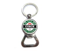 Porte clé décapsuleur "Coach qui déchire" - Idée cadeau original pour entraineur de sport - Football, basket, handball, rugby
